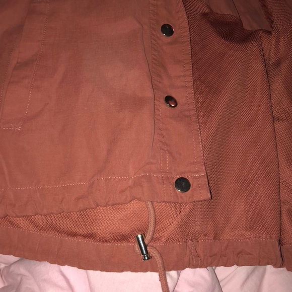 Salmon button up jacket - Picture 2 of 4